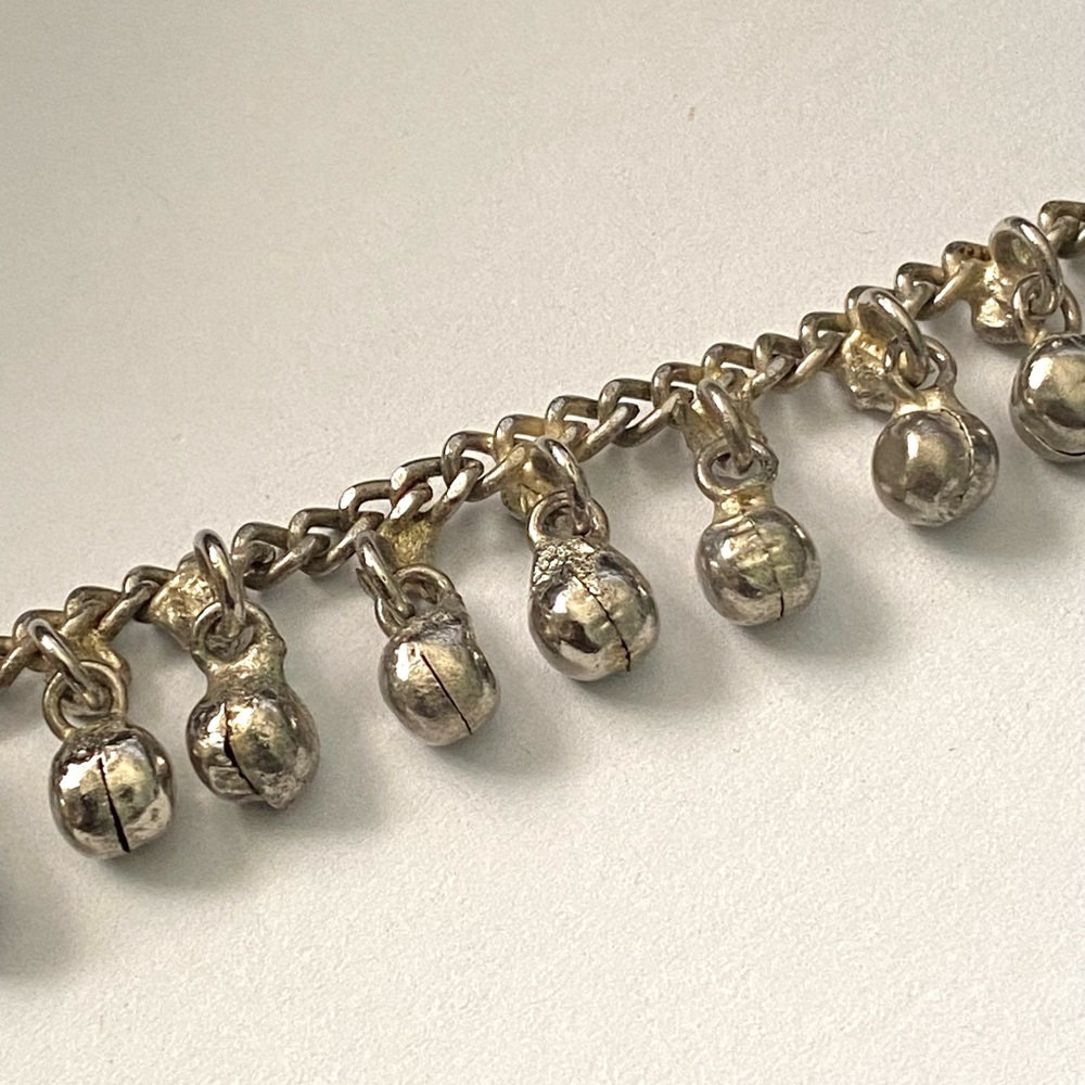 Vintage Belly Dancer Jingle Ankle Bracelet Anklet - Picture 2 of 7